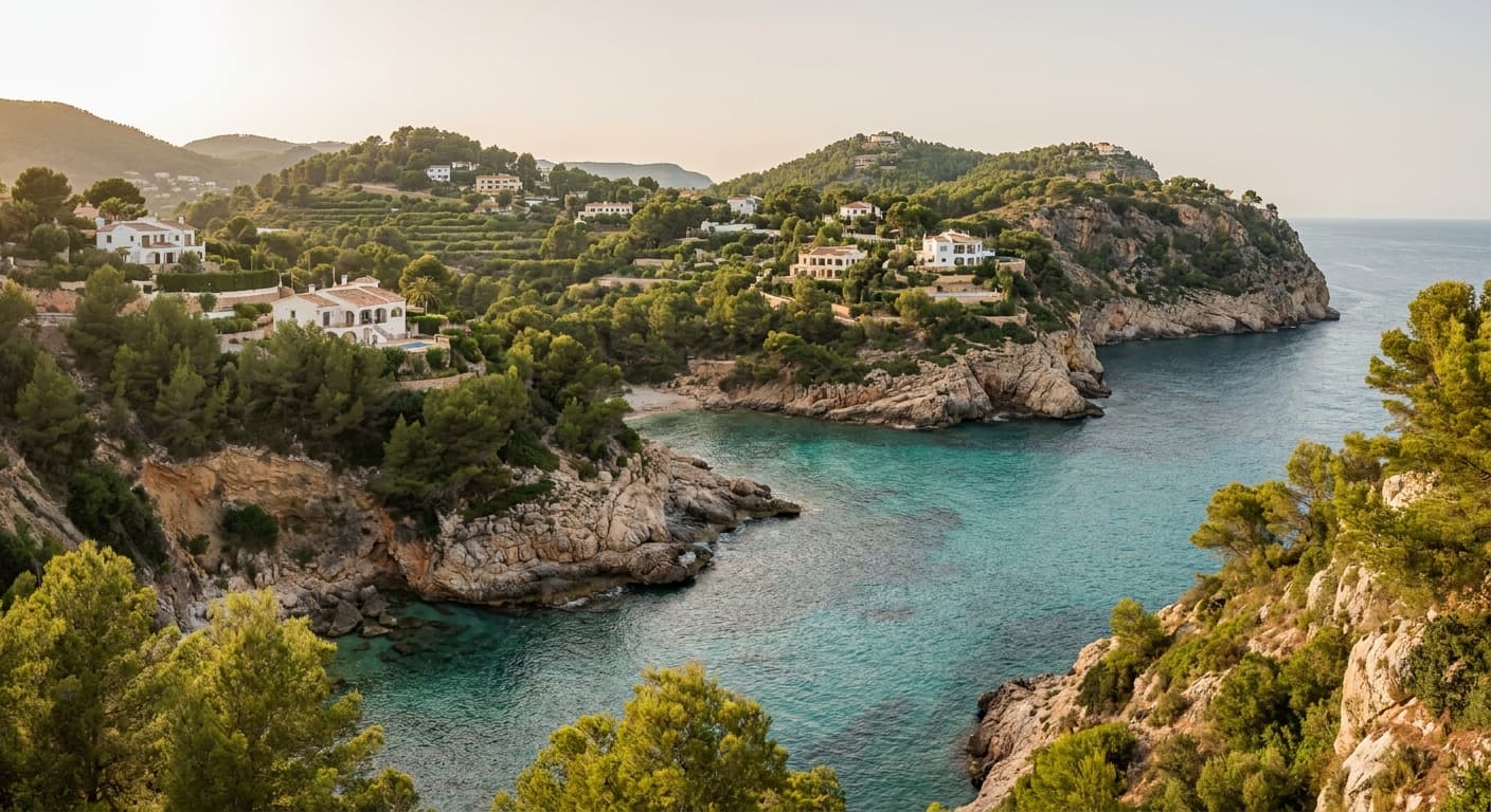 Woning aan de Costa Blanca Noord met terras en zwembad